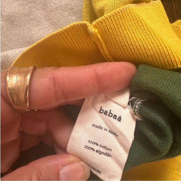 Babaa striped cotton pullover - Picture 4 of 5